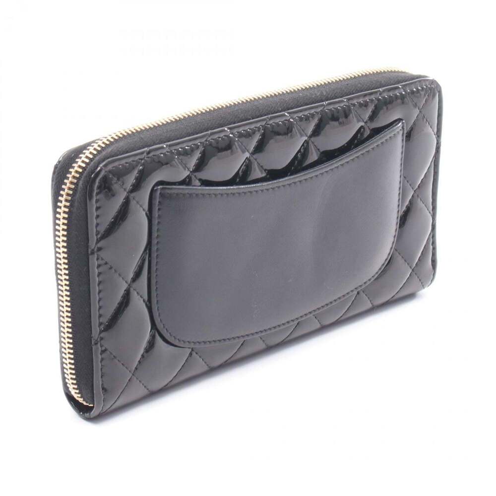 CHANEL Authentic Black Leather Wallet - Picture 2 of 7